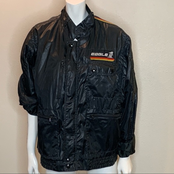 1980’s Vintage Racing Jacket Eagle 1 - Picture 1 of 5
